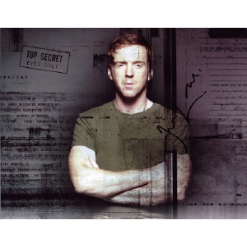 Damien Lewis Signed 8x10 Homeland Photograph